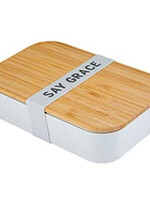 Living Grace Bamboo Lunch box - Say Grace