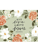 Living Grace Small Poster - His Love Endures