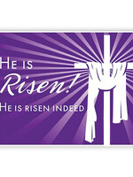 Living Grace Yard Signs: He Is Risen!