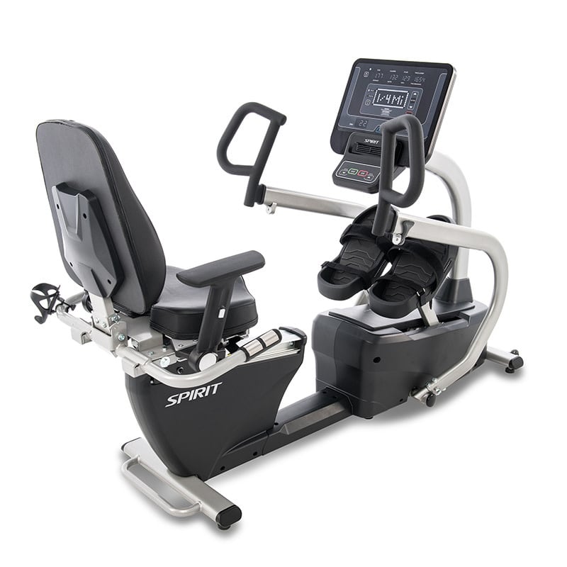 Spirit CRS800S Recumbent Stepper / 7.5" LCD / Swivel Seat