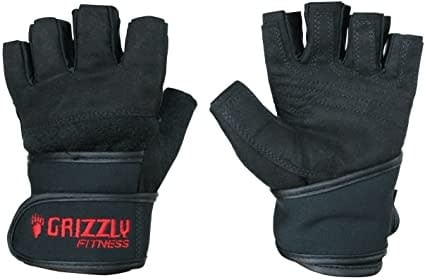 Grizzly Power Paws Strength Gloves, Small, Black