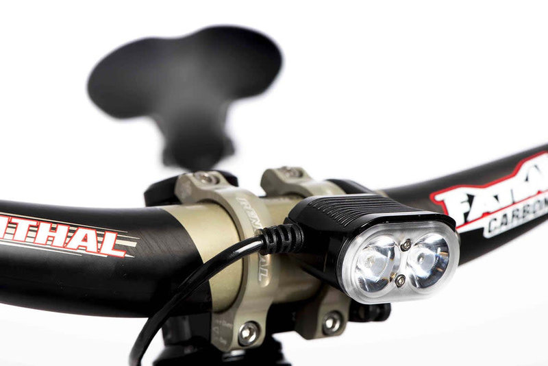 Gloworm Alpha 1200 Lumen Bike Light, Now with Wireless TX (RF) Remote