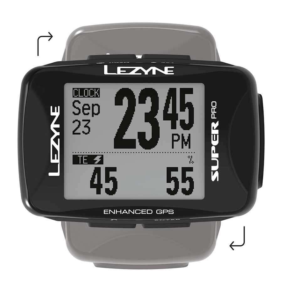 Lezyne Super Pro GPS HRSC Loaded, Computer, Black