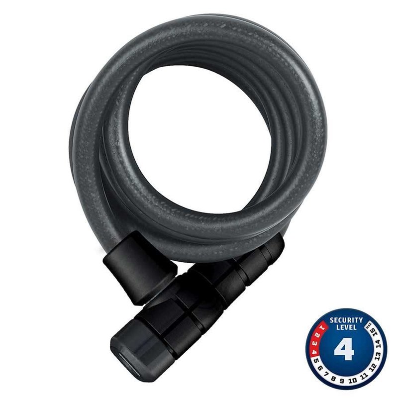 Abus Booster 6512K, Cable with key lock, 12mm x 180cm (12mm x 5.9')