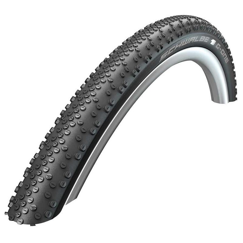 Schwalbe G-One Bite, Tire, 700x38C, Folding, Tubeless Ready, OneStar, MicroSkin, 127TPI, Black