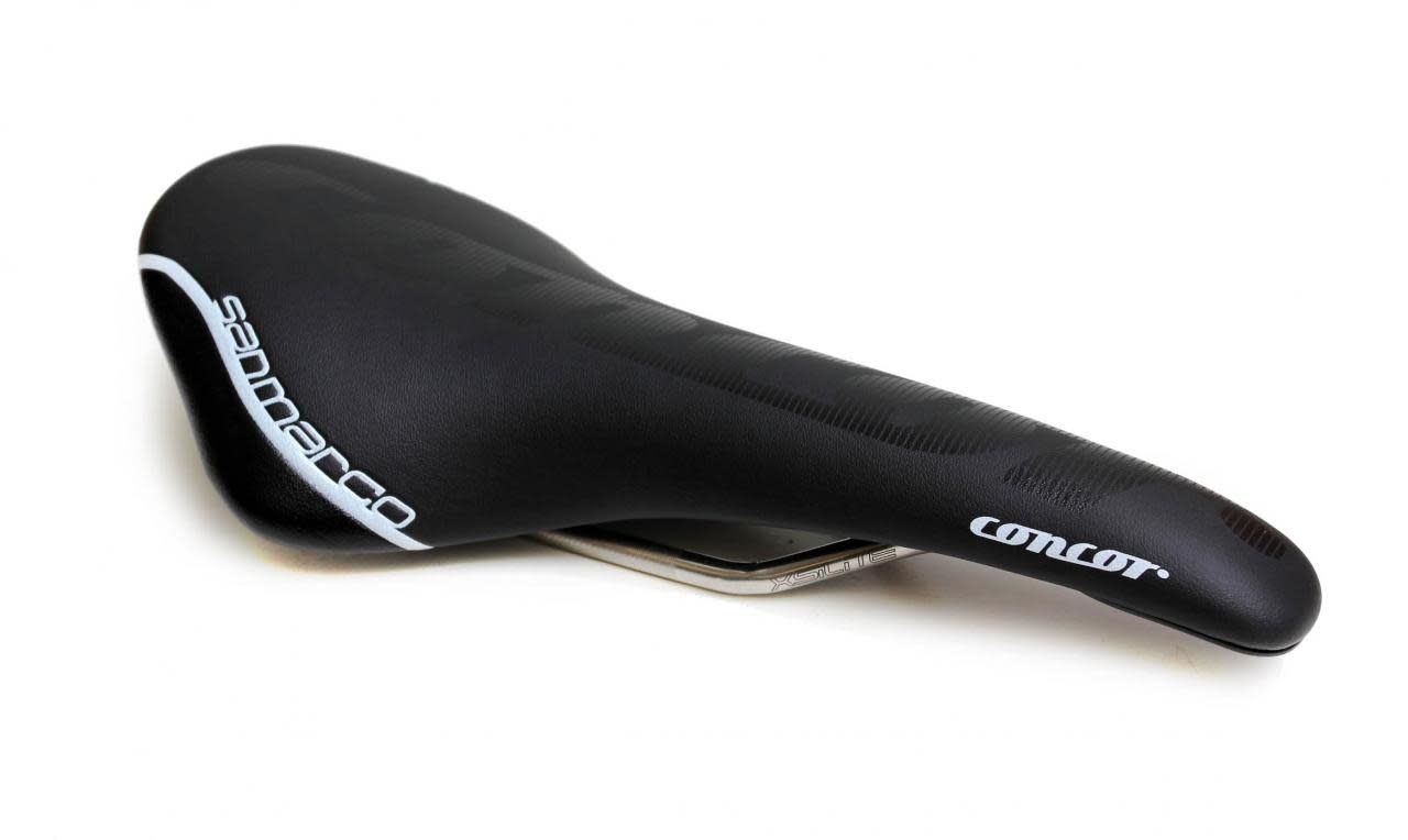 San Marco Concor Racing Saddle, Narrow, Waved, Black