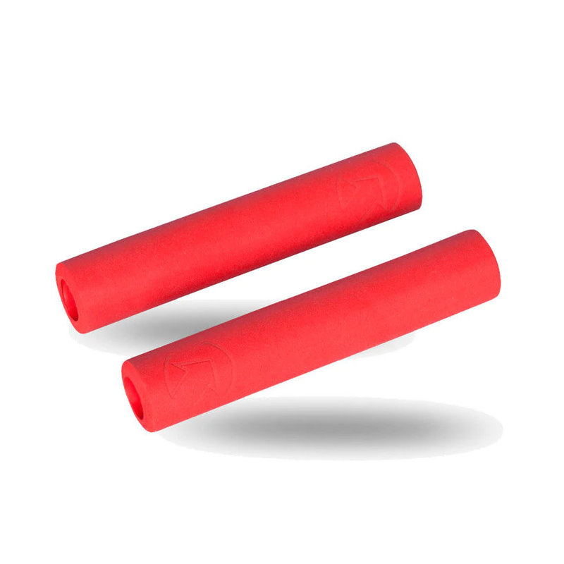 PRO Silicone XC Grips, Red, 130mm, 32mm