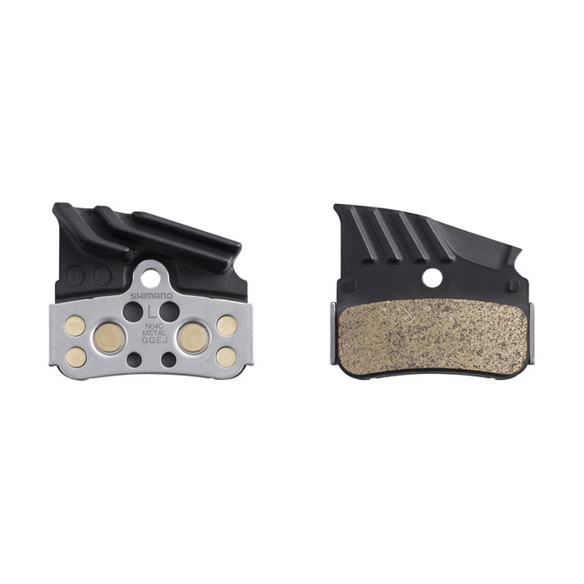 Shimano N04C Metal Disc Brake Pads with Fin and Spring