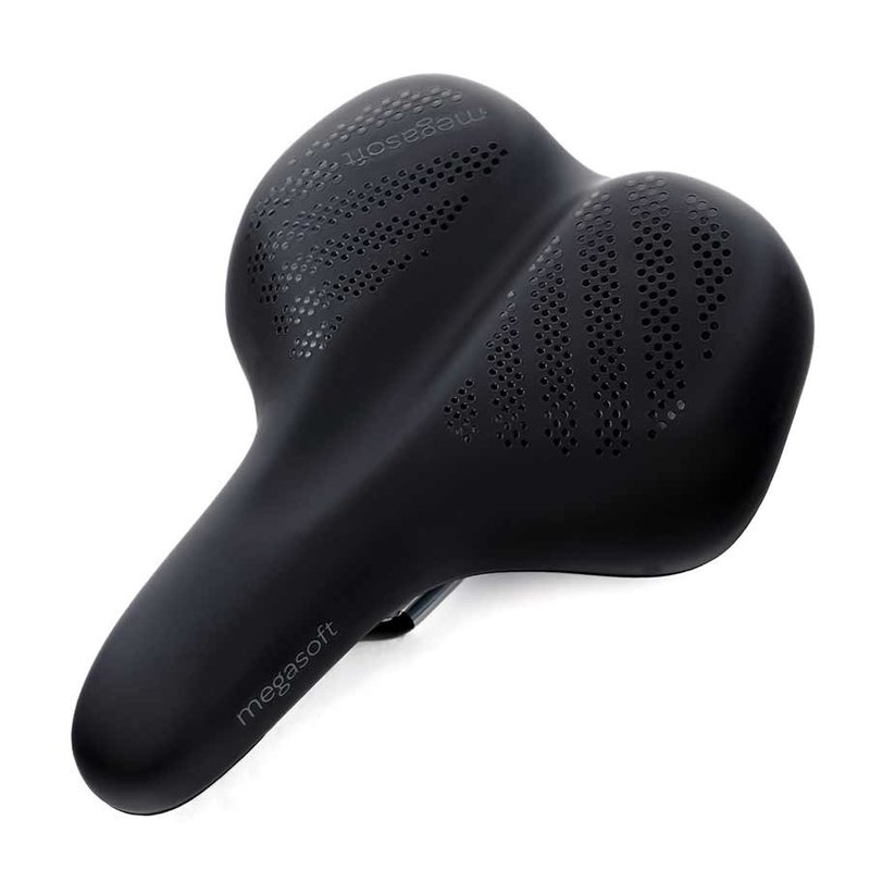 Megasoft Recreational, Saddle, 260 x 200mm, 512g, Black