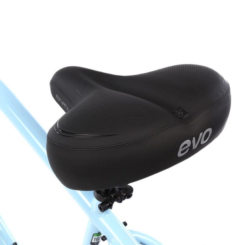 EVO Cruiser, Saddle, 260 x 218mm, Unisex, Black