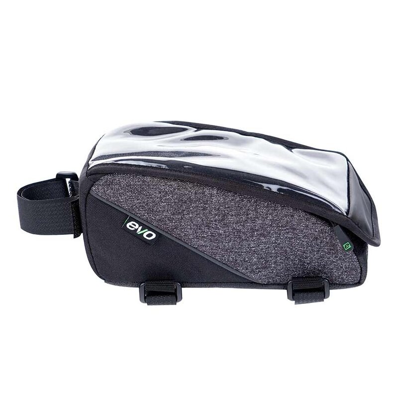 EVO Top Tube Phone Bag, Black