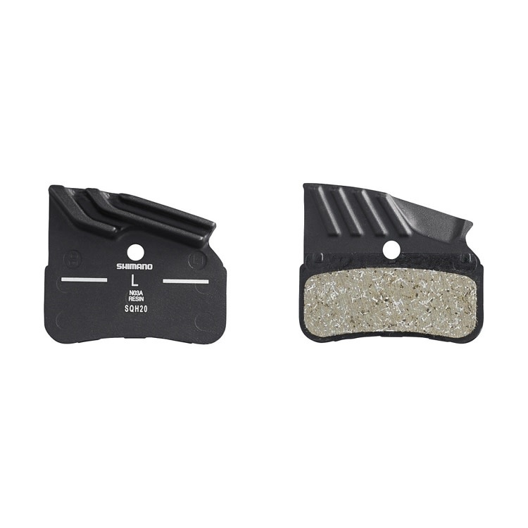 Shimano N03A-RF Resin Pad w/Fin & Spring, Pair