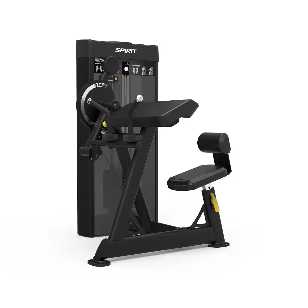 Spirit Dual Selectorized CSD-BCTE Bicep Curl/Tricep Extension