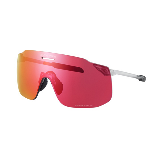 Shimano S-PHYRE SL RS with Ridescape Road Lens Matte Crystal Frame
