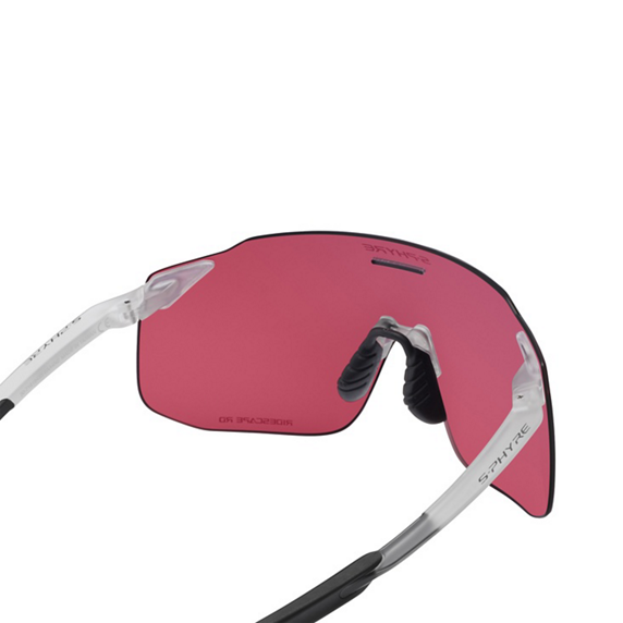 Shimano S-PHYRE SL RS with Ridescape Road Lens Matte Crystal Frame
