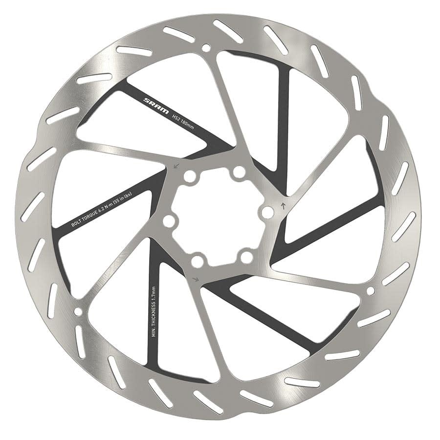 SRAM HS2 6-bolt, 180mm, ISO 6B