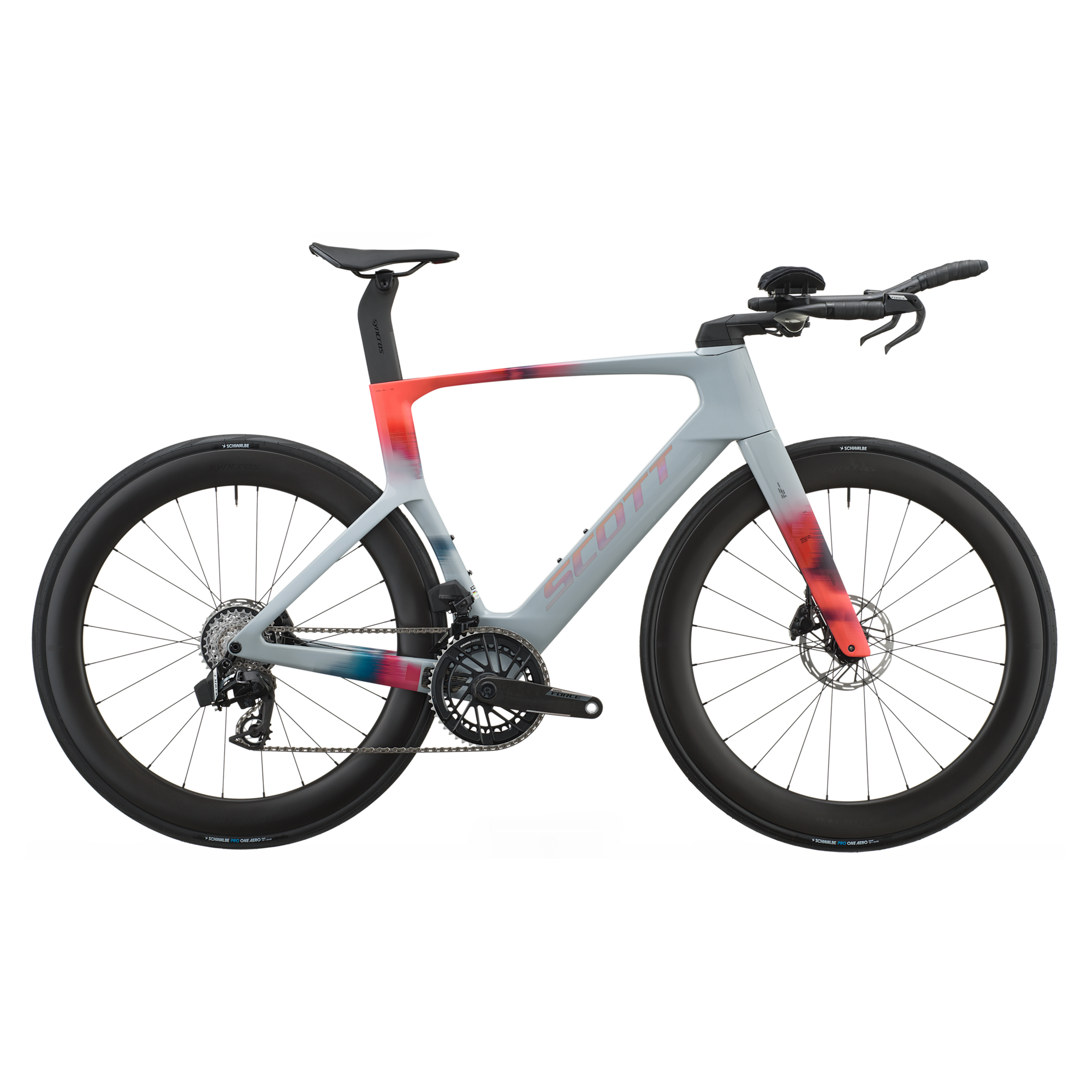 SCOTT FOIL RC TRI Narwal Grey/Gloaming Orange