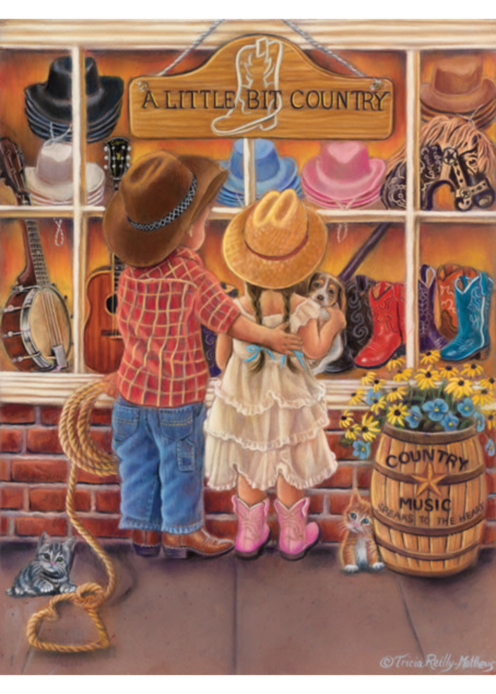Sunsout A Bit of Country Puzzle 500 Pieces
