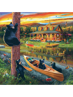 Sunsout 25 Bear Family Adventure Puzzle 500 Pieces