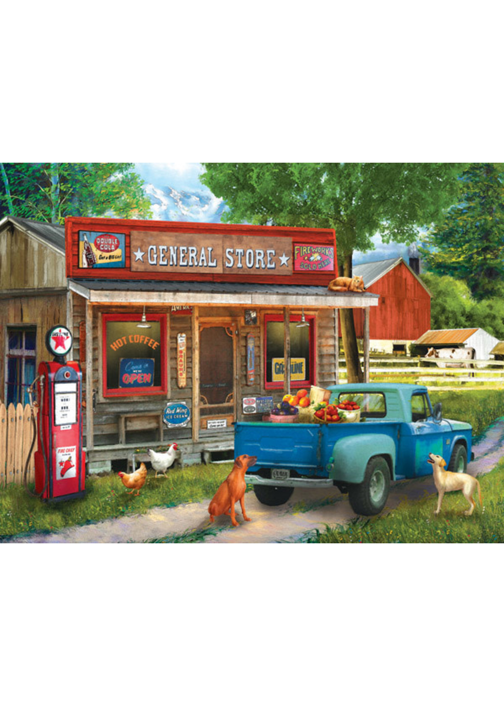 Sunsout A Stop at the Store 1000pc