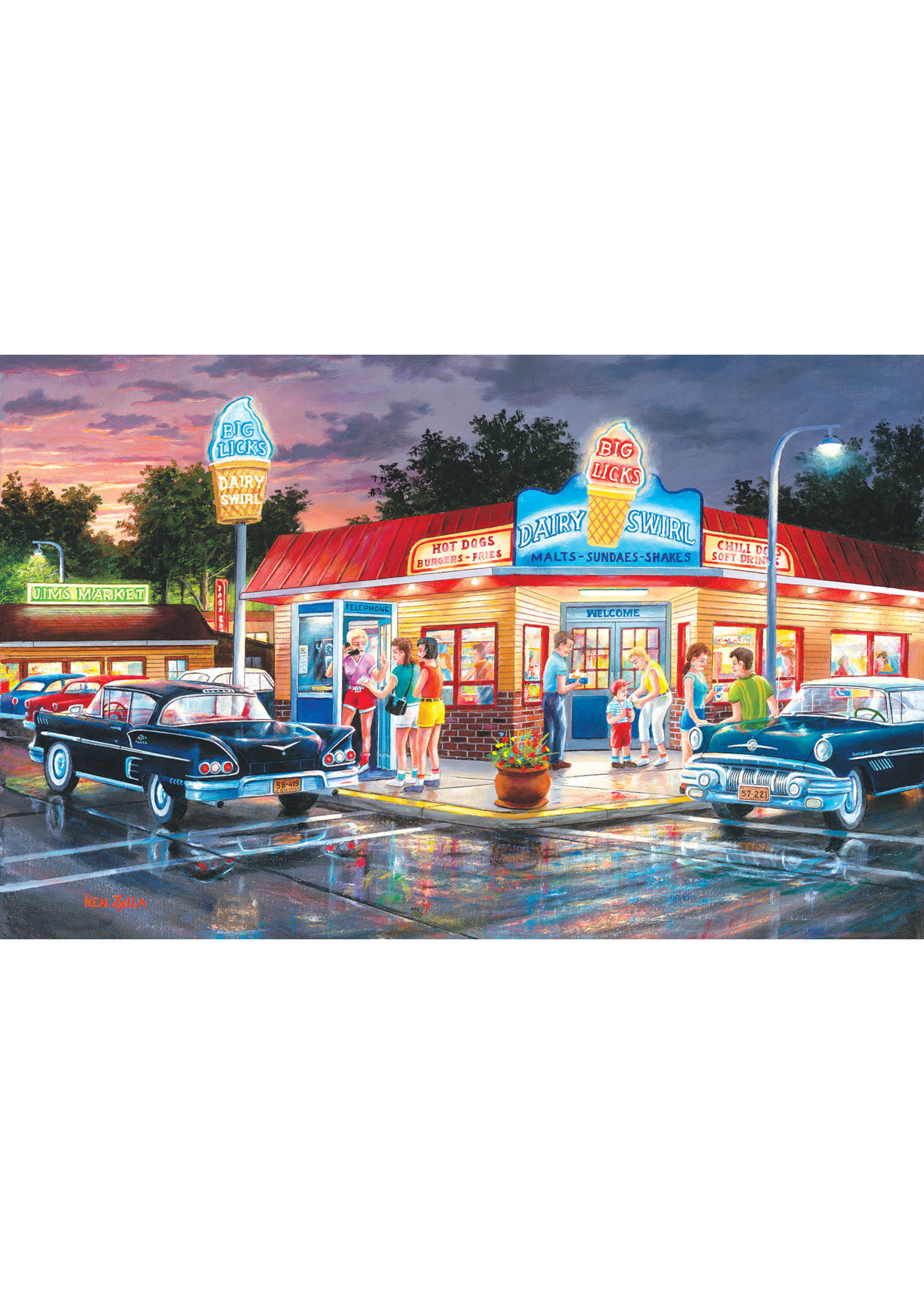 Sunsout A Touch of August 550pc