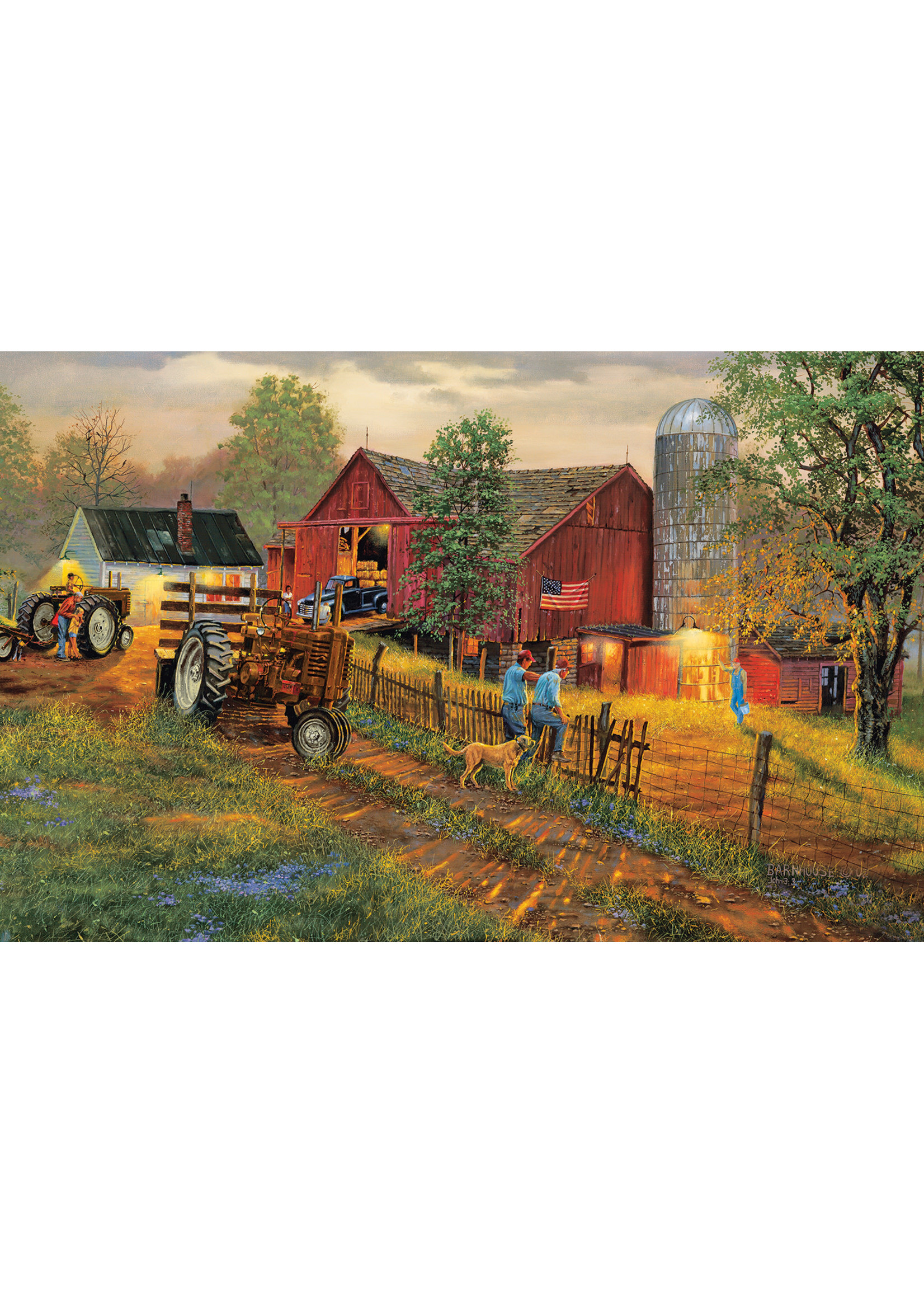 Sunsout America's Heartland Puzzle 300 Large Pieces