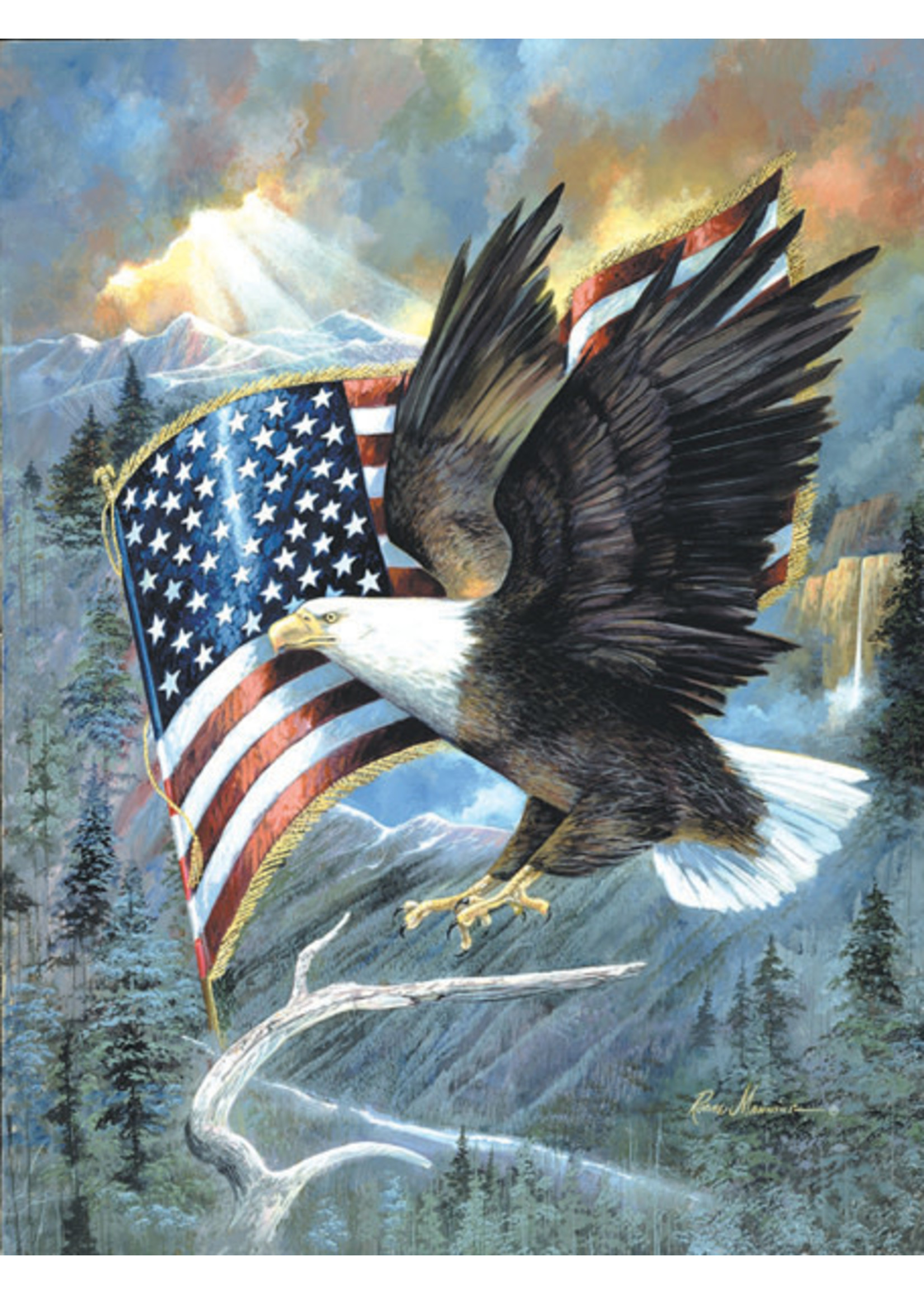 Sunsout American Eagle Puzzle 500 Pieces
