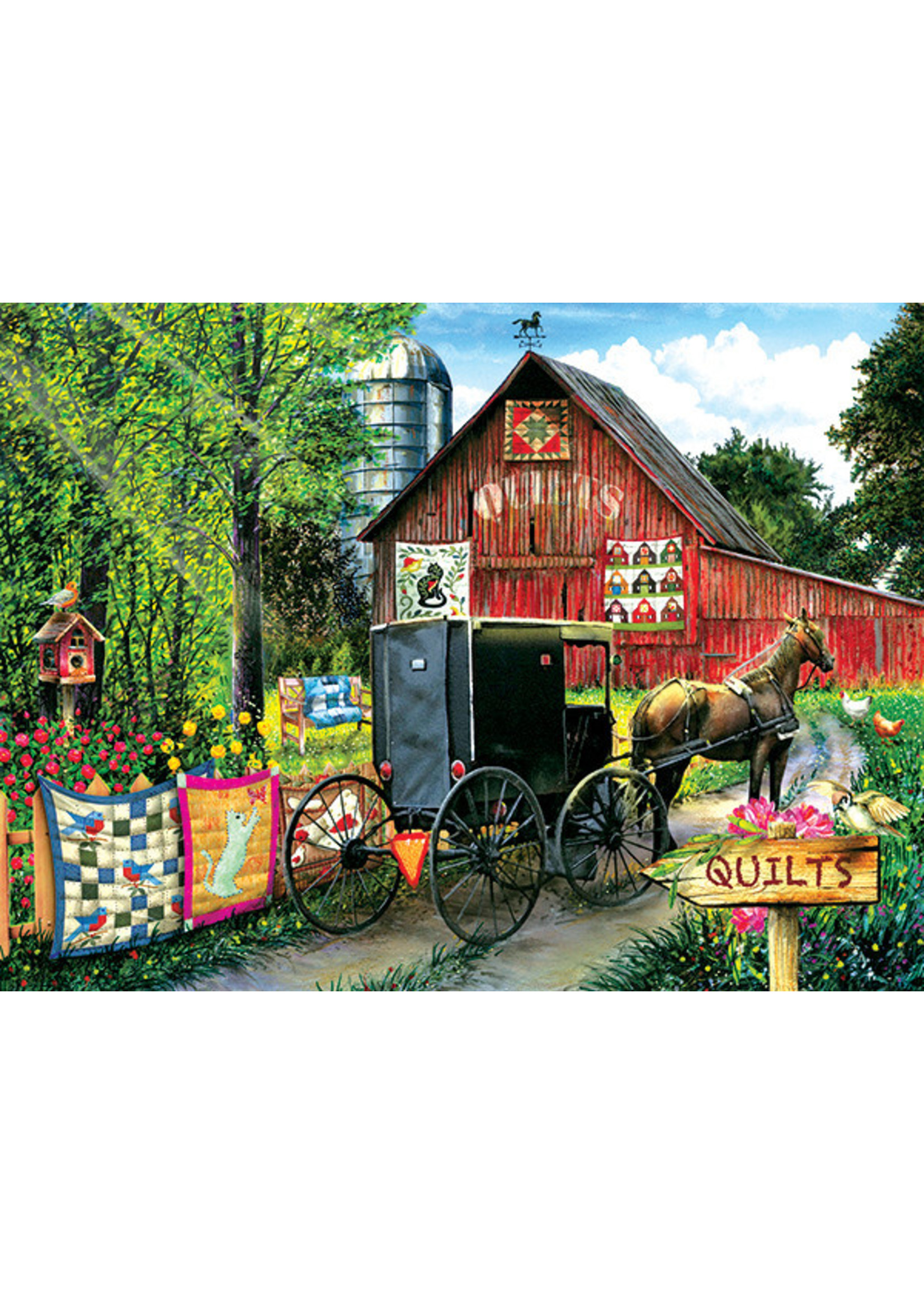 Sunsout Amish Quilt Sale Puzzle 1000 Pieces