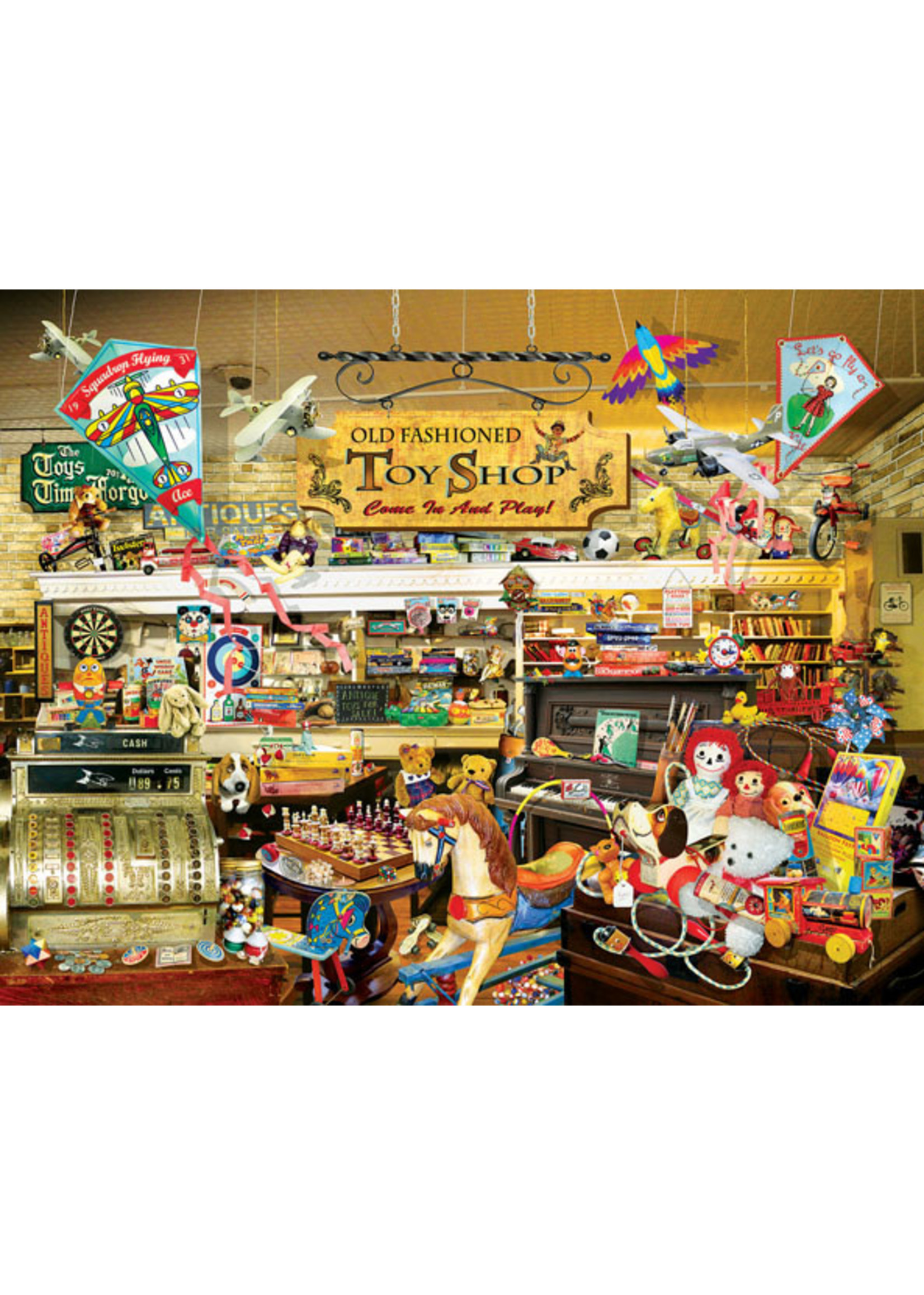 Sunsout An Old Fashioned Toy Shop Puzzle 1000+ Large Pieces