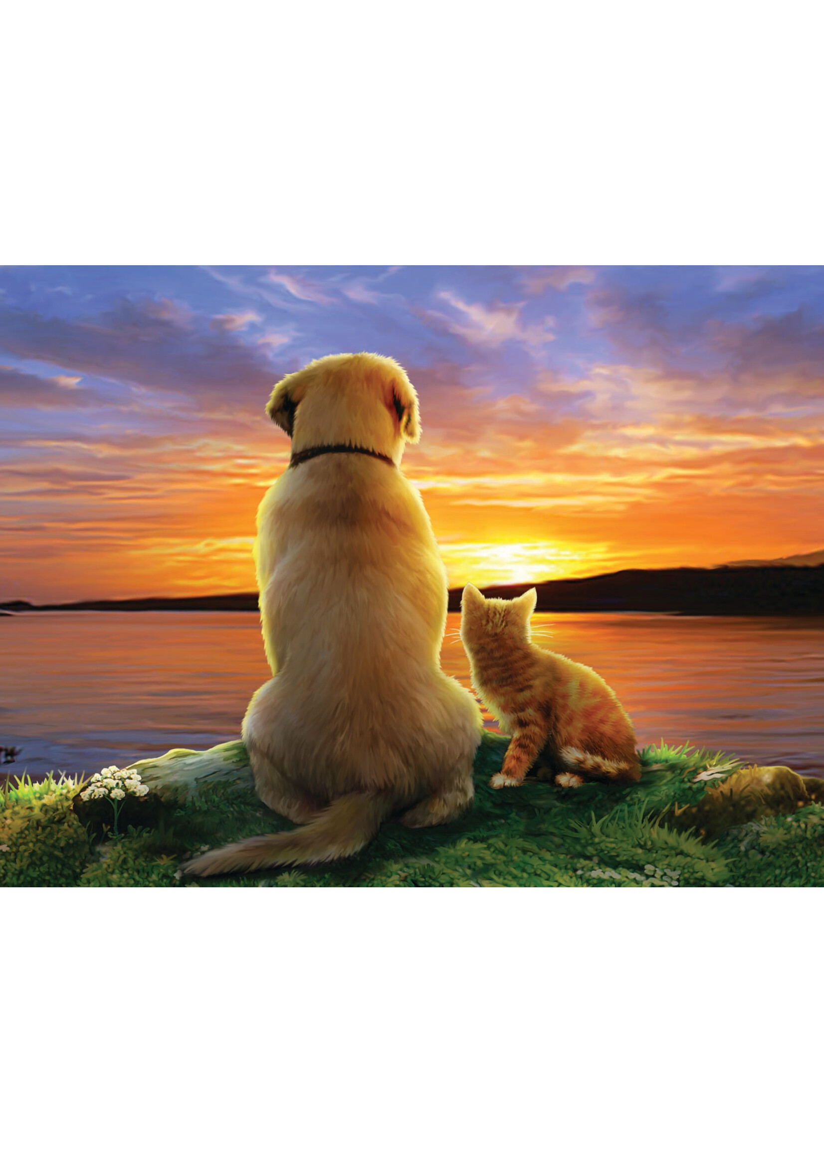 Sunsout As the Sun Sets Puzzle 300 Large Pieces