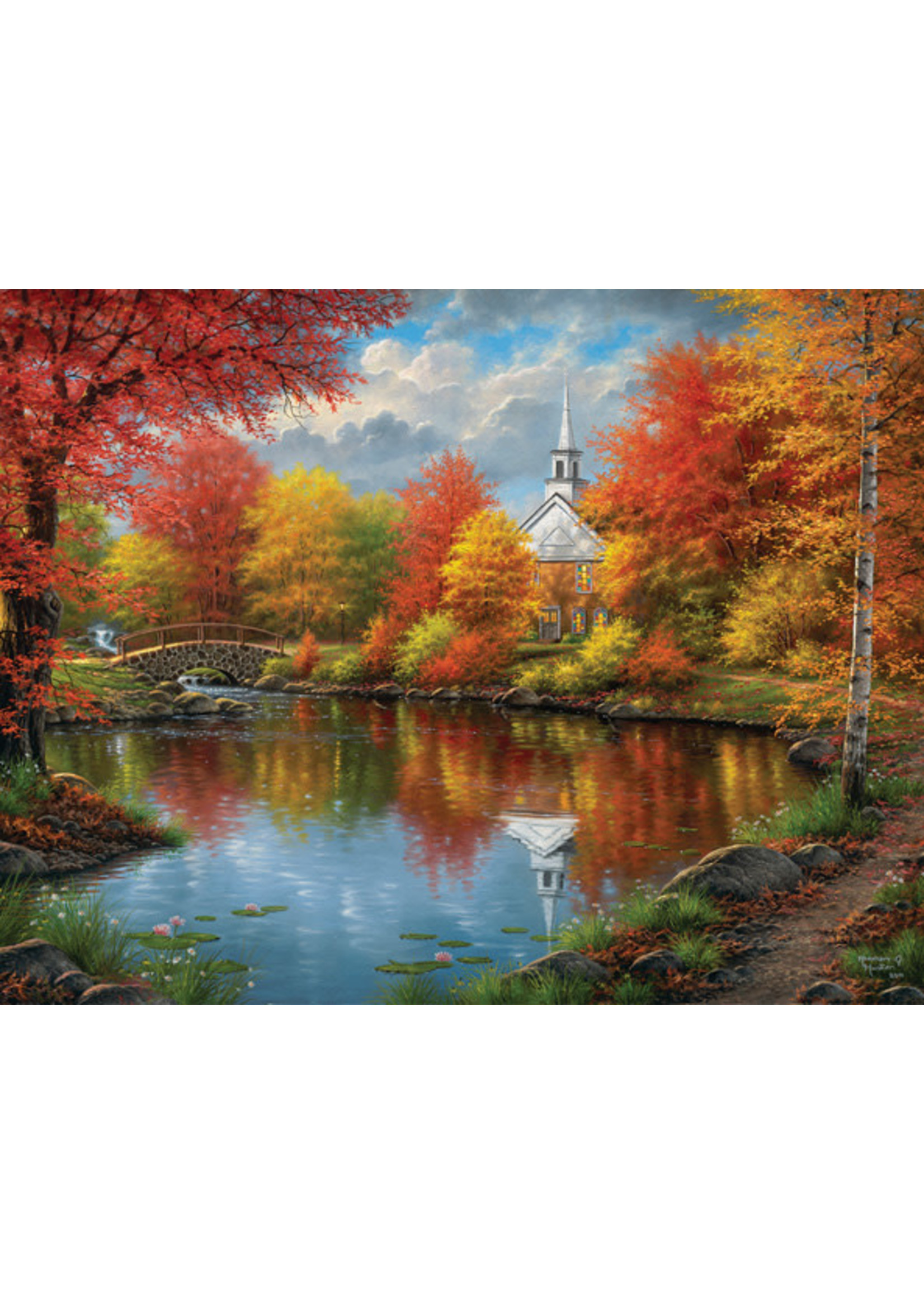 Sunsout Autumn Tranquility Puzzle 1000+ Large Pieces