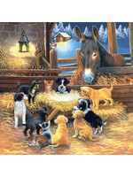Sunsout Barnyard Nativity 500pc