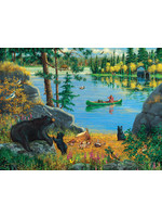 Sunsout Bear Family Picnic Puzzle 500 Pieces