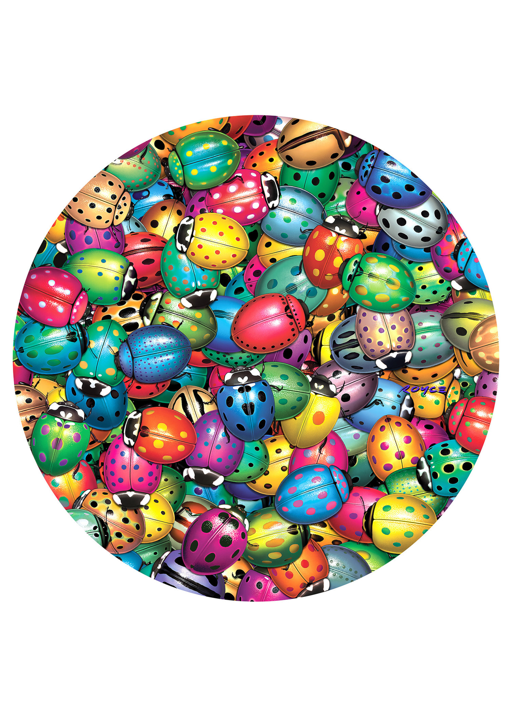 Sunsout Beetlemania 500pc Round