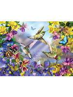 Sunsout Butterflies & Hummingbirds Puzzle 300 Large Pieces