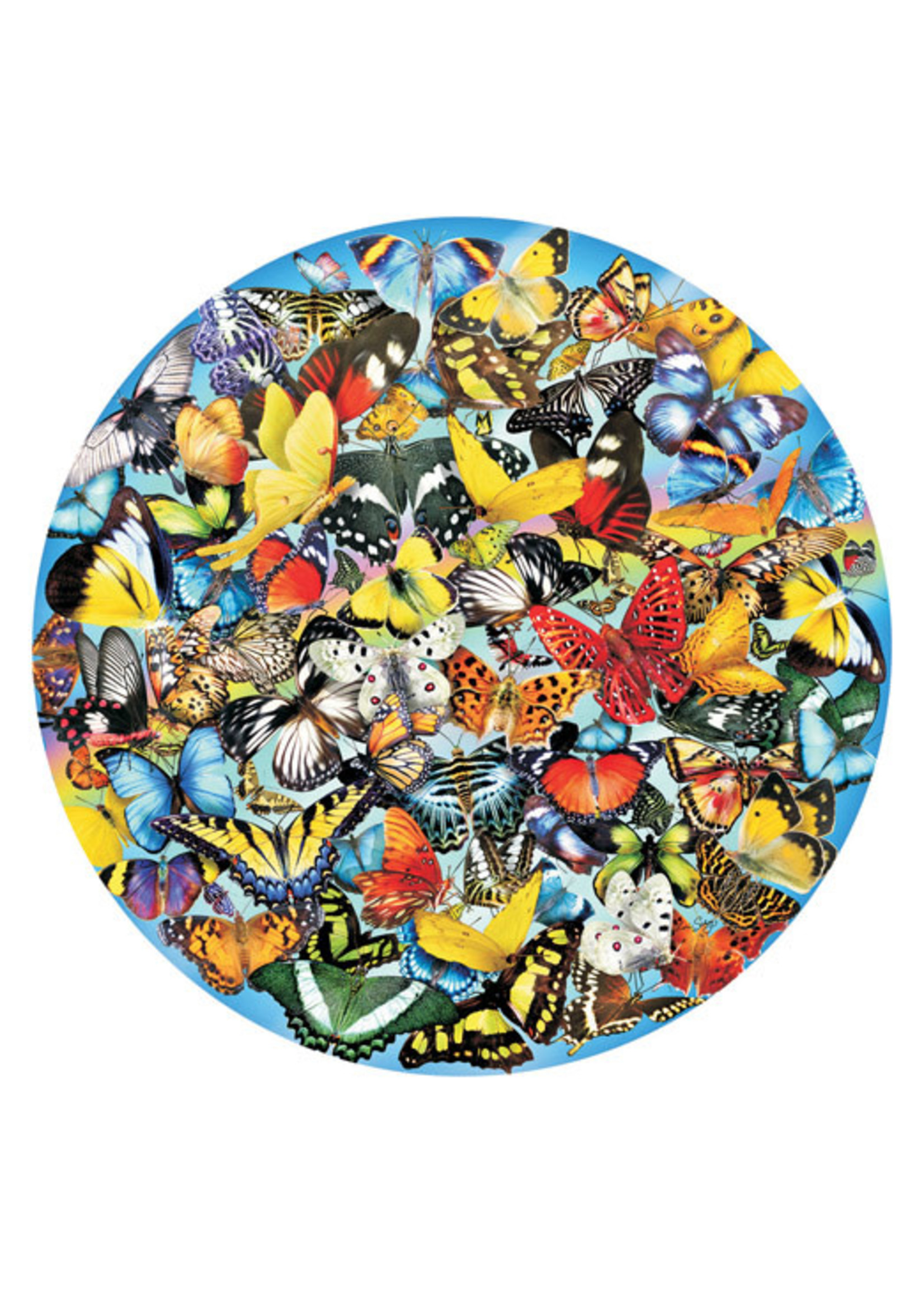 Sunsout Butterflies in the Round 1000pc Round