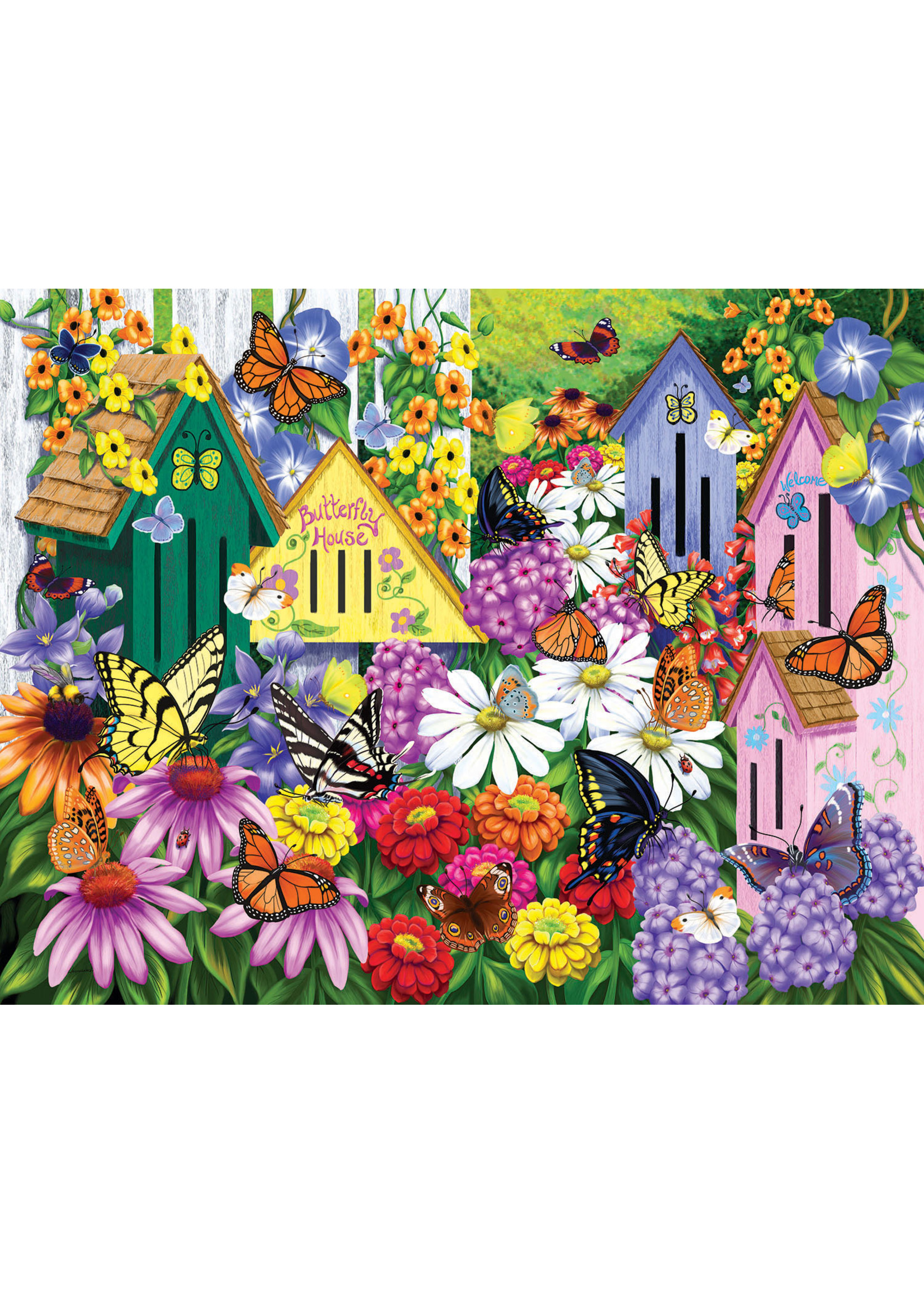 Sunsout Butterfly Neighbors Puzzle 1000+ Large Pieces