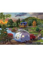 Sunsout Campers Coming Home Puzzle 300 Large Pieces