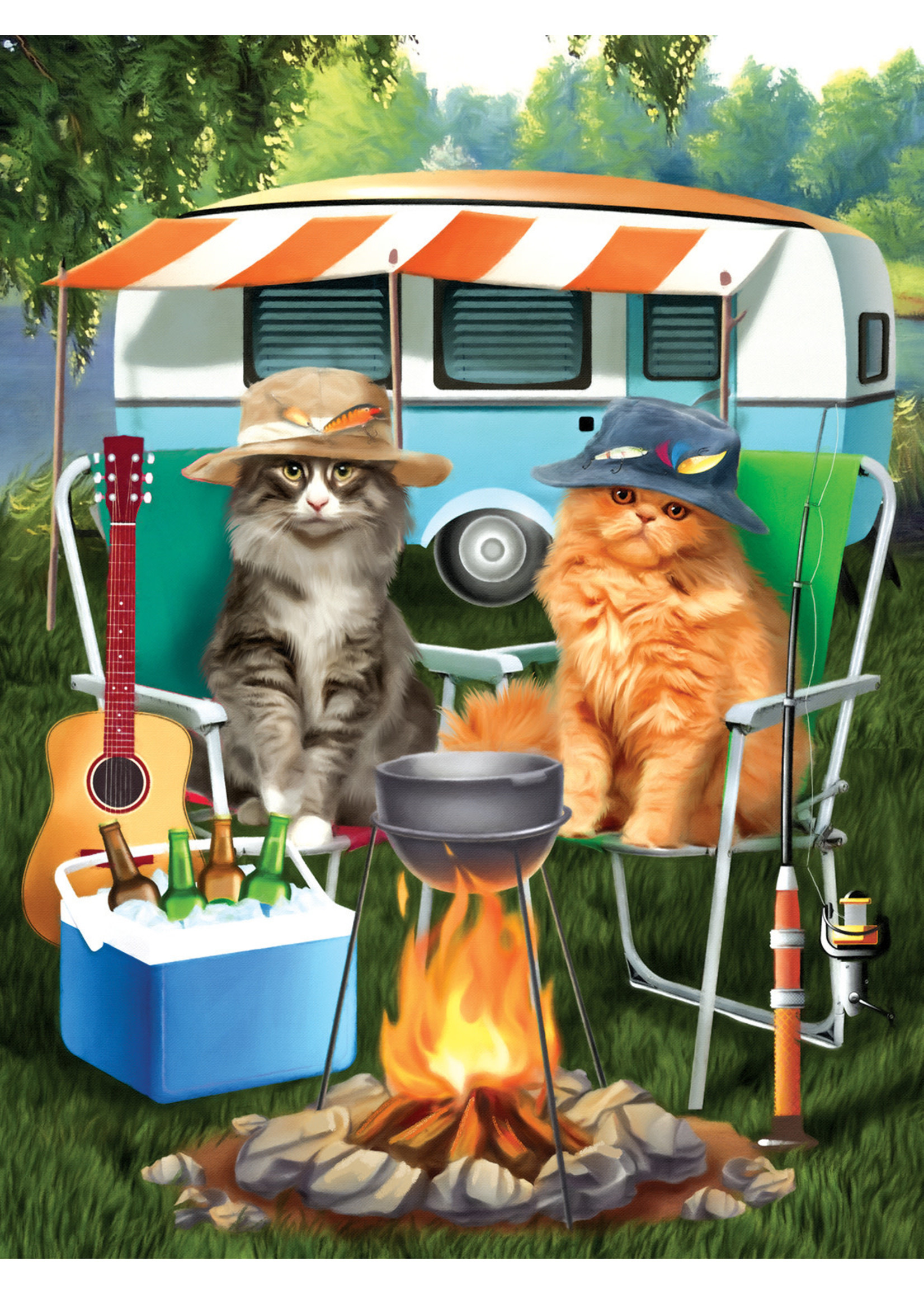 Sunsout Camping Buddies 300pc