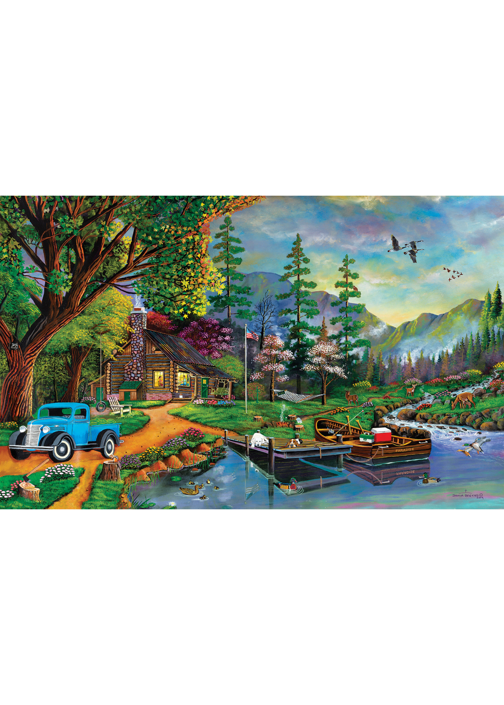 Sunsout Close to Paradise Puzzle 300 Large Pieces