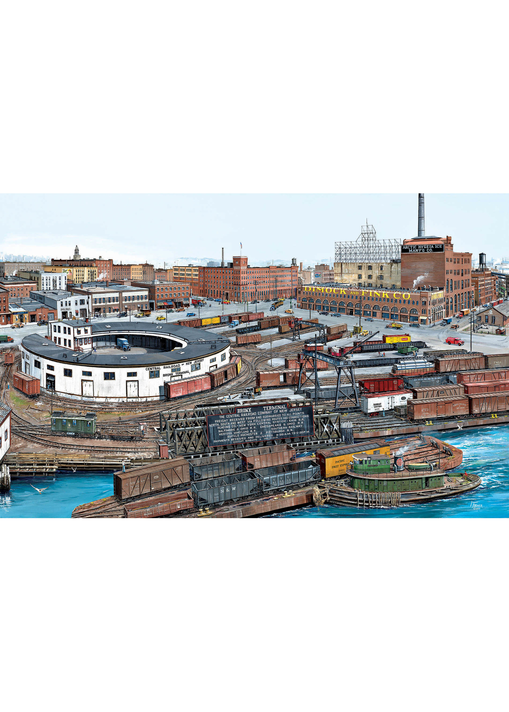 Sunsout CNJX Bronx Connection 1000pc