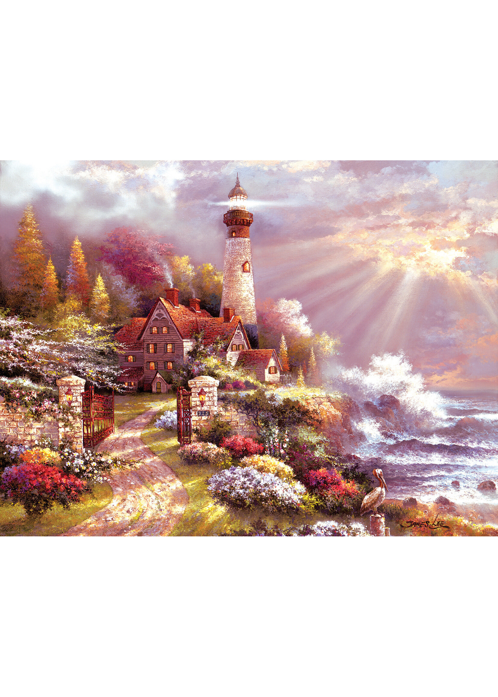 Sunsout Coastal Splendor Puzzle 300 Large Pieces