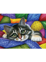 Sunsout Colorful Patchwork Puzzle 300 Large Pieces