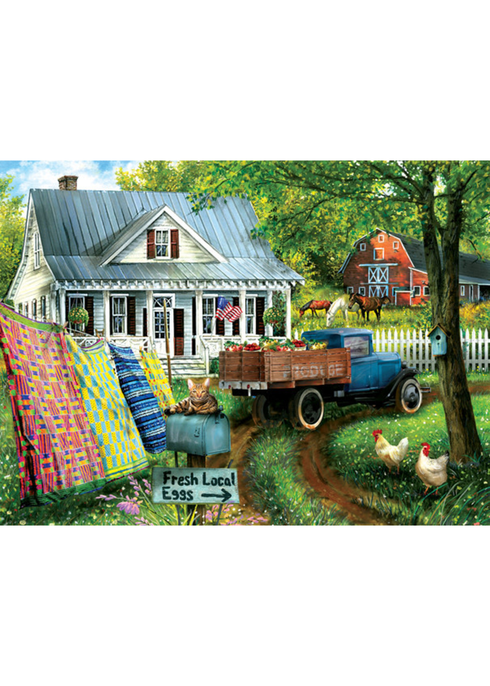 Sunsout Countryside Living Puzzle 1000 Pieces