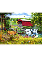 Sunsout Crossing the Falls Puzzle 1000 Pieces