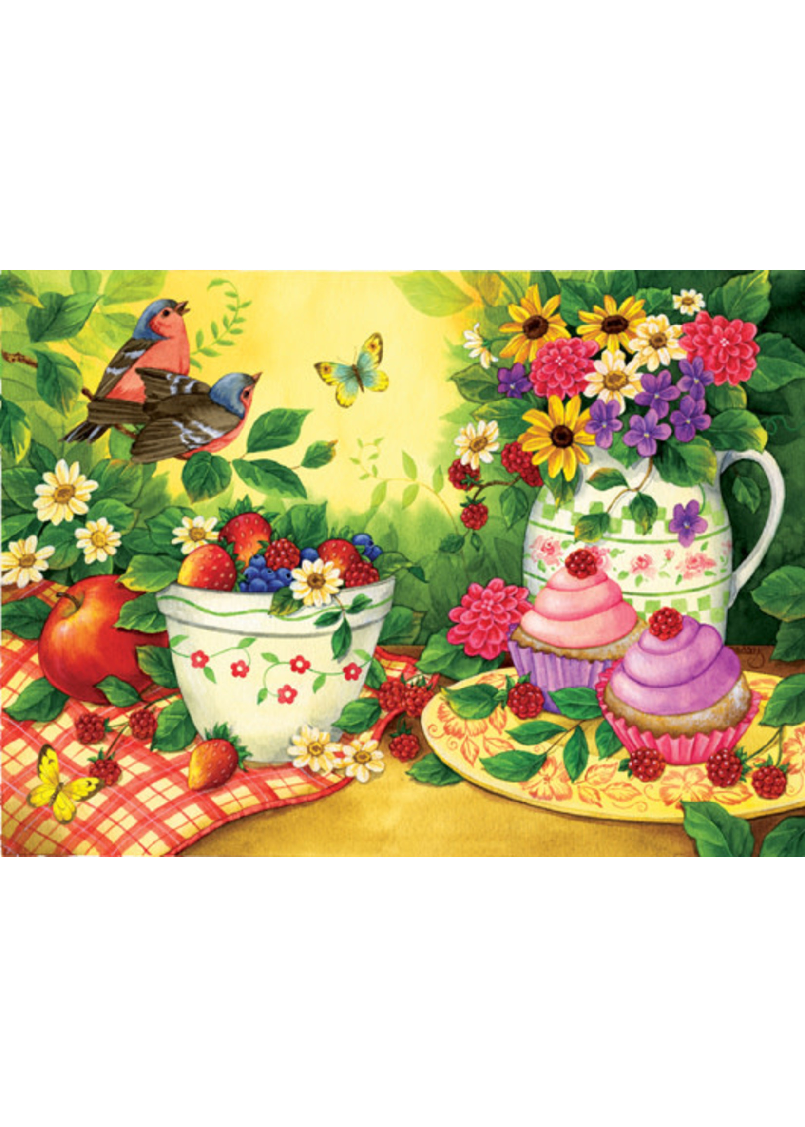 Sunsout Cupcakes for Two Puzzle 500+ Large Pieces