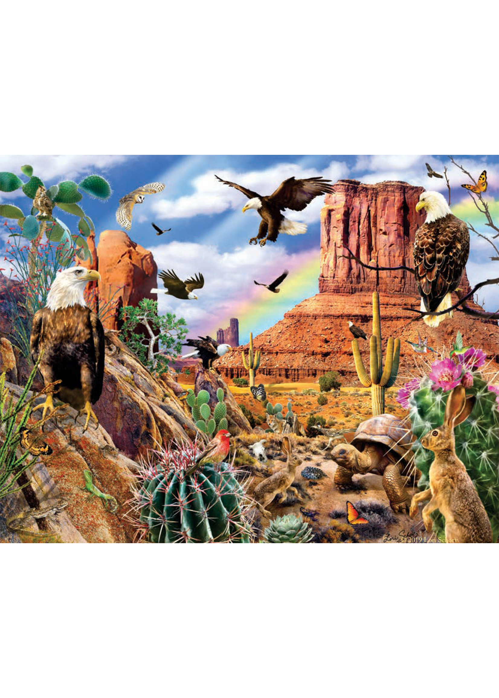 Sunsout Desert Eagles Puzzle 1000 Pieces