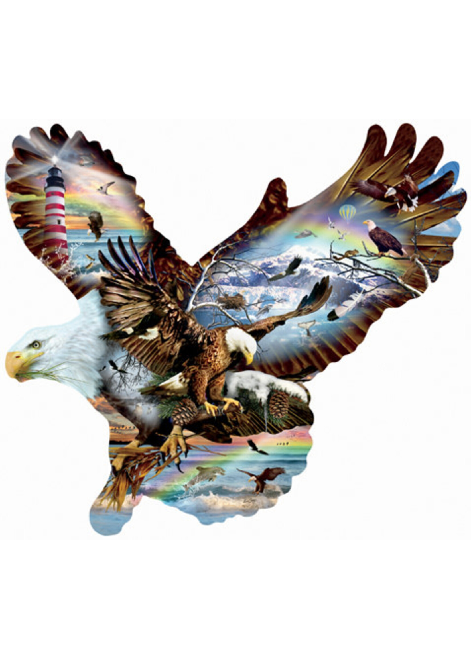 Sunsout Eagle Eye Special Shaped 1000pc