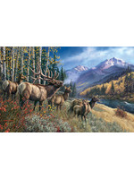 Sunsout Elk Anthem Puzzle 1000 Pieces