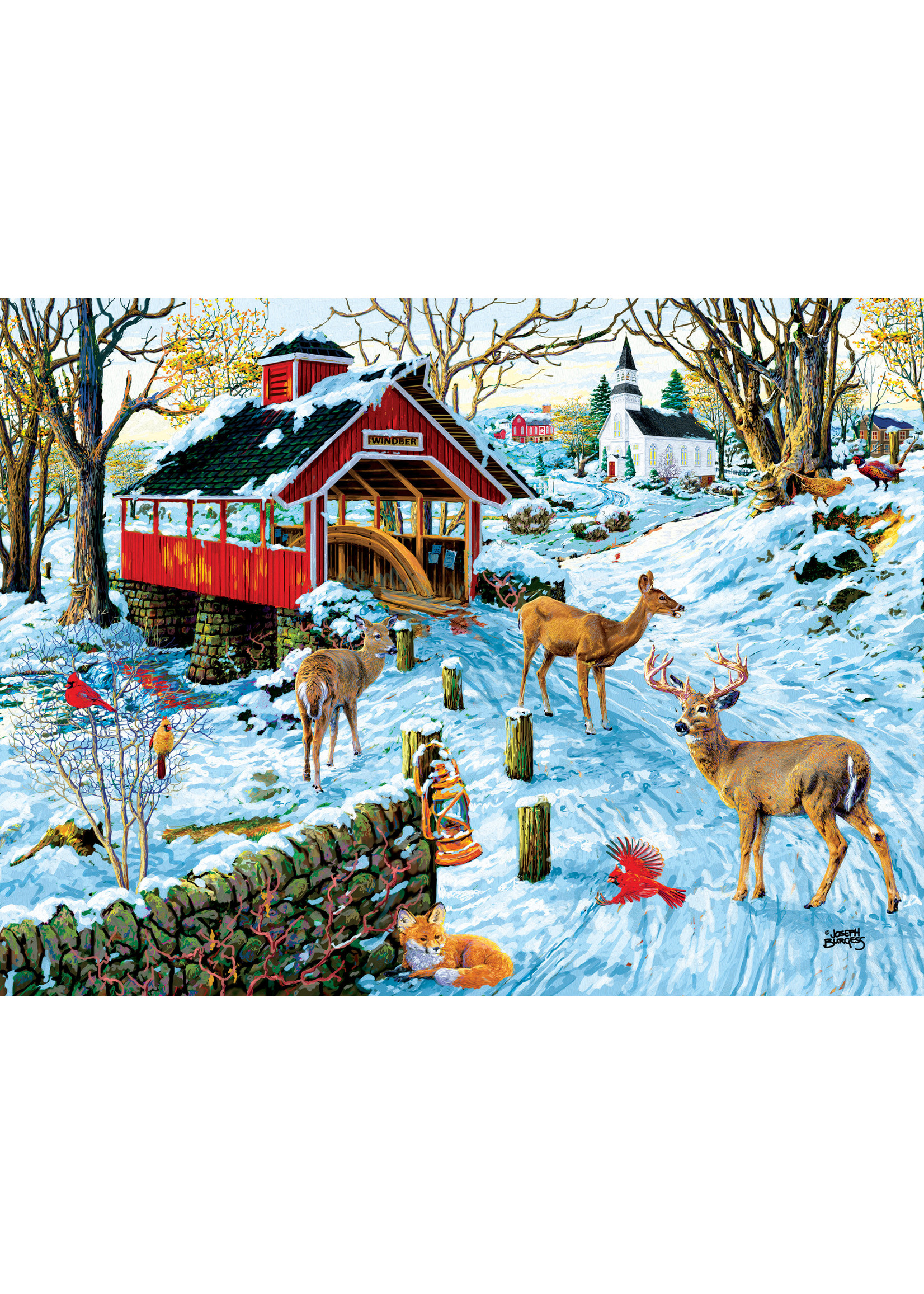 Sunsout End of Day Crossing Puzzle 300 Large Pieces